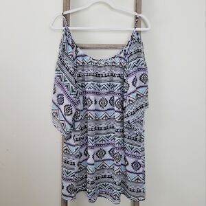 ⭐️40% Off⭐️ Miken Swim Aztec Print Swimsuit Coverup